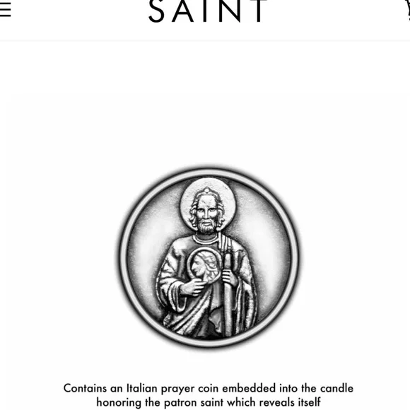 NWT. Saint Candle - Picture 8 of 9